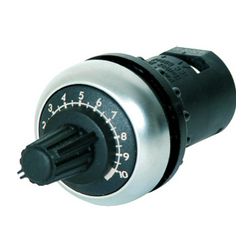 Vezérlési potenciométer 0.5W 22mm-átmérő csavaros-csatlakozás IP66 M22-R1K EATON - 229489