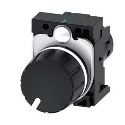 Vezérlési potenciométer műanyag d22 4,7kOhm 1W 22.3mm-átmérő csavaros SIRIUS ACT SIEMENS - 3SU1200-2PR10-1AA0