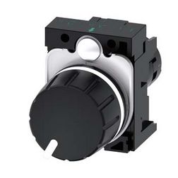 Vezérlési potenciométer műanyag d22 47kOhm 1W 22.3mm-átmérő csavaros SIRIUS ACT SIEMENS - 3SU1200-2PT10-1AA0