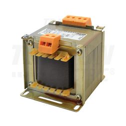 Vezérlőtranszformátor 1F 250VA 230V/prim 12V/szek 24V 42V IP00 T250 TRACON - TVTR-250-C