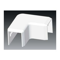 Vezetékcsatorna L-idom-fedél 20x20-hoz alap+fedél 19.2mmx 21.2mmx 90° műanyag LHD KOPOS - 8623_HB