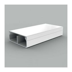 Vezetékcsatorna műanyag 50mm x 20mm x 2000mm fehér kezeletlen LHD KOPOS - LHD 50X20/1_HD
