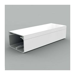 Vezetékcsatorna műanyag 60mm x 40mm x 2000mm fehér kezeletlen LH KOPOS - LH 60X40_HD