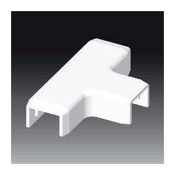 Vezetékcsatorna T-idom fedél 15X10-hez 10mmx 15mmx alap+fedél műanyag fényesfehér LH KOPOS - 8684_HB