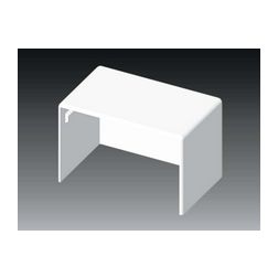 Vezetékcsatorna végzáró 60X40-hez balos/jobbos 40mmx 60mmx műanyag fényesfehér LH KOPOS - 8651_HB