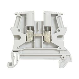 Átmenő sorkapocs TS35 1-szint 32A 0.25-4mm2/érvéghüvely szürke csavaros csavaros Viking3 LEGRAND - 037161