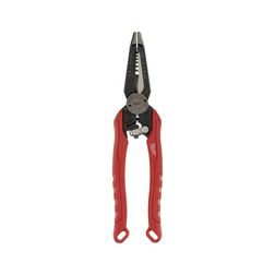 Villanyszerelő fogó 7funkció 0,75-6mm2-csupasz Al/Cu-dmax.6mm-vág 230mm Milwaukee - 4932478554
