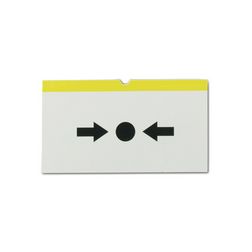 Visszaállítható nyomólap DMx/ZP7/EA7/KAL45x kézi jelzésadóhoz műanyag  UTCF - DMN800