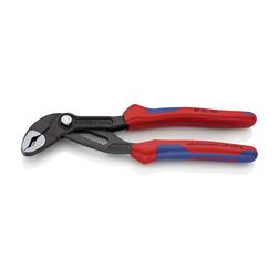 Vízpumpafogó 61HRC 36mm kulcsnyílás piros 42mm-max. átfogás 18-poz. állítható 180mm Cobra KNIPEX - 8702180