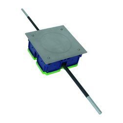 Vizsgálódoboz merev csatlakozózászlóval kezeletlen TSK 140X140 V2A AF8 10 L200 STTZN DEHN - 476010