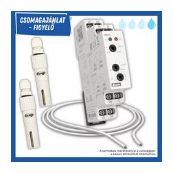 Vízszintfigyelő szett HRH-5 +2xSHR-2 +30m-vezeték 230V50Hz Elko EP - HRH-5-SZETT