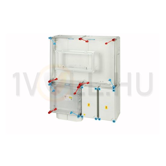 1/3F mérőszekrény 1xM63.80A+1xV32A/H földkábeles (50mm2) HB33K0F2-U1(HEN24.E211) Hensel - 1091351