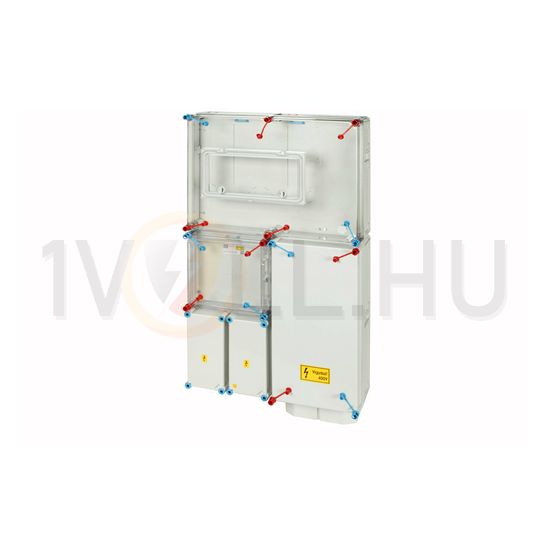 1/3F mérőszekrény 1xM63.80A+1xV32A/H földkábeles (95mm2) 1-szintes HB33K0F-U1(HEN24.E189) Hensel - 1091350