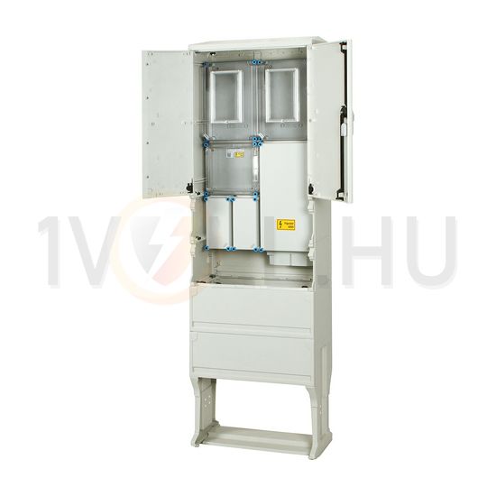 1/3F mérőszekrény 1xM80+1xH63A földkábeles álló 1-szintes HB33K0FE-U(HEN21.ES082) Hensel - 1091641