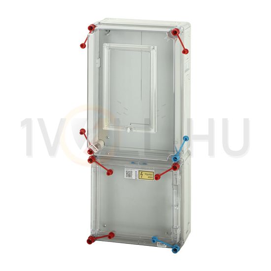 1/3F mérőszekrény 1xM80A szabadvezetéki 1-szintes 1-mérőhely 1M HB3008-U(HEN21.E002) Hensel - 1091615