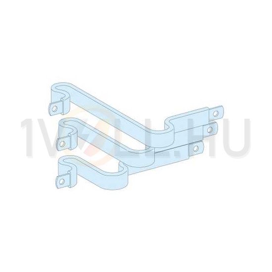Csatlakozókészlet vízszintes NS-INS250-hez LinergyLGY 3P 250A 20mmx 3mm-sín Prisma P Schneider - LVS04427