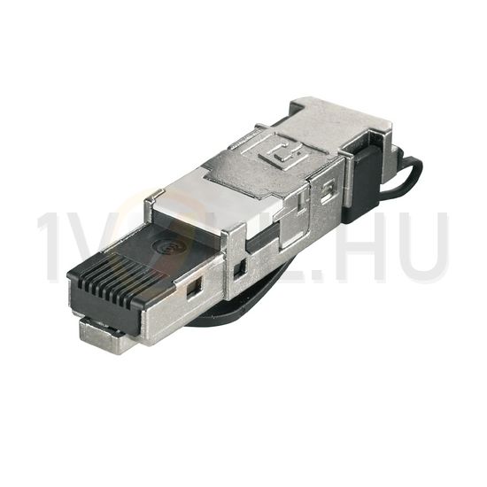 Adatcsatlakozó hibrid PROFINET RJ45 8(8) dugó Cat6A(IEC) árnyékolt IE-PS-RJ45-FH-BK Weidmüller - 1963600000