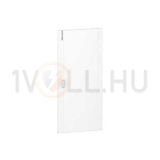Ajtó teli 4x13modul műanyag fehér IP40 336mm-sz 750mm-ma Pragma Schneider - PRA16413