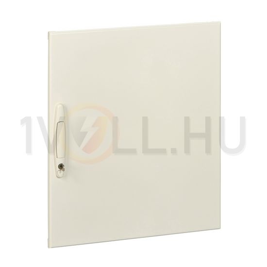 Ajtó teli porszórt acél fehér IP30 550mm-sz 630mm-ma Prisma Pack Schneider - 08083