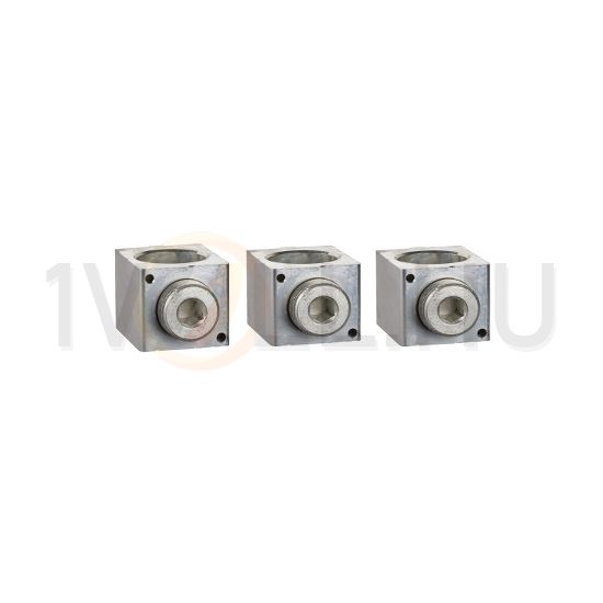 Al-kábel csatlakozó készlet (3db) 35...300mm2 INS/INV320..630/NSX400..630-hoz NSX Schneider - LV432479