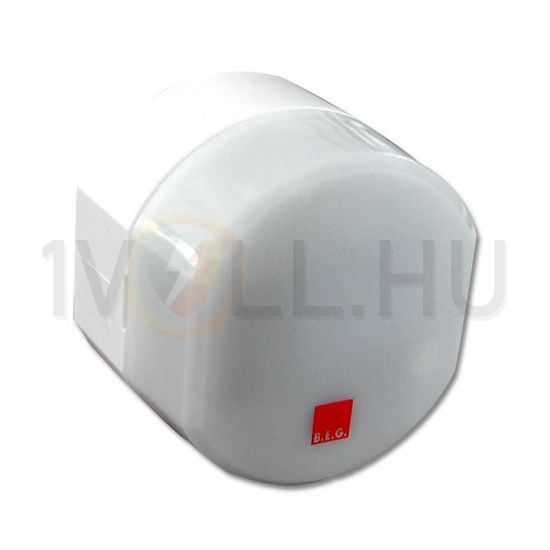 Alkonykapcsoló falra kültér 2-300lx 1z 2300W falonkívüli műanyag fehér CdS-T-AP B.E.G. - 92367