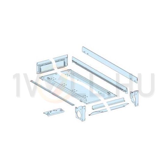 Bővítőszekrény álló 33M sorolható acél 1830mm 600mmx 205mmx IP30 fehér Prisma G Schneider - LVS08214