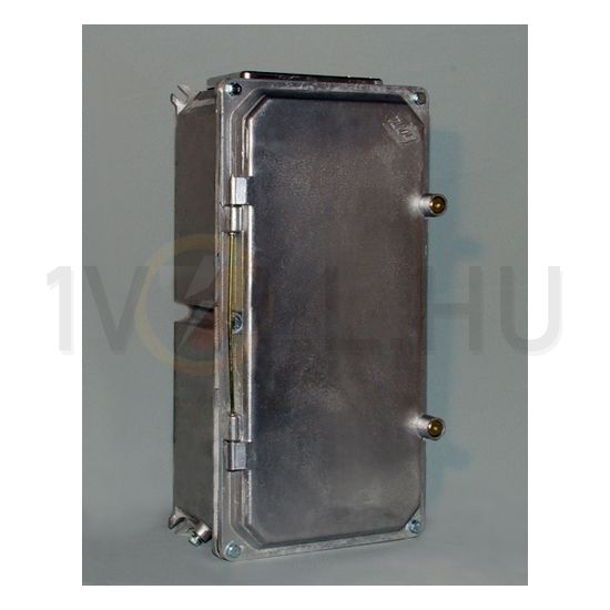 Üres szekrény nyitható alumínium 540mmx 270mmx 165.5mm IP54 zártfedlél szerelőlappal Govill - A2 20 NY