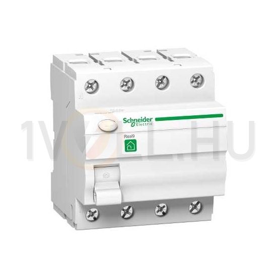 Áram-védőkapcsoló (Fi-relé) analóg 4P 40A 30mA AC-típus 6kA Resi9 R Schneider - R9R11440