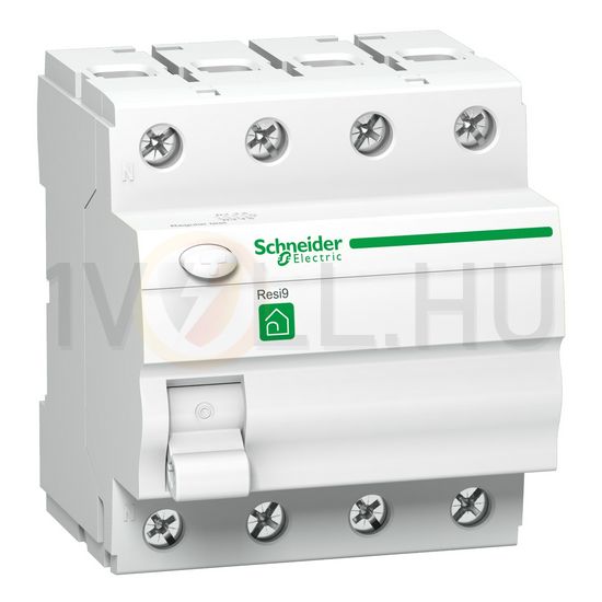 Áram-védőkapcsoló (Fi-relé) analóg 4P 63A 30mA AC-típus 6kA Resi9 Schneider - R9R11463
