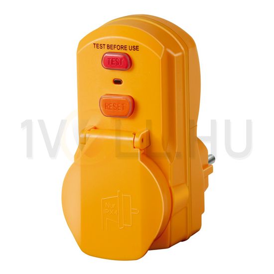 Áram-védőkapcsolós adapter 2P+F dugaszolható 16A 250V 0.03A adapter dugó BDI-A 2 LECTRA - 1290660