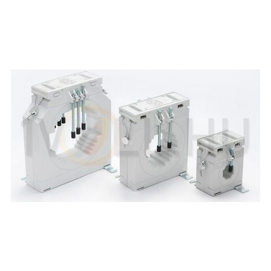 Áramváltó gyűjtősínre/kábelre átfűzhető 150A/ 5A 2.5VA 0.5-osztály hitelesített AGS60/30 ELEKTRIS - AGS60/30150/52,5