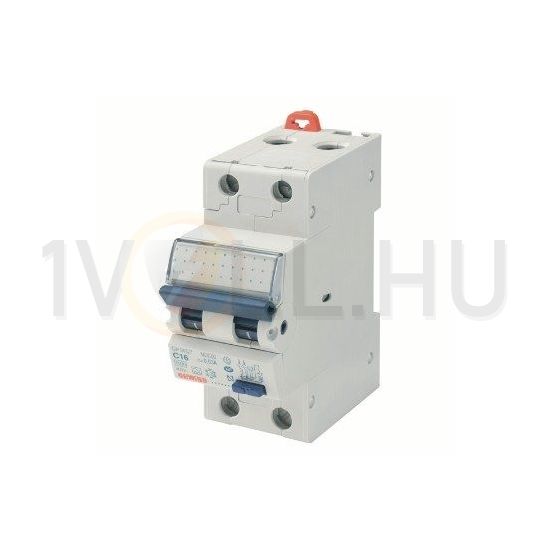 Áramvédő(FI)-kismegszakító 2P 20A C-jelleg 0.03A AC-típus 10kA/61009-1 15kA/60947 MDC100 GEWISS - GW95028MA