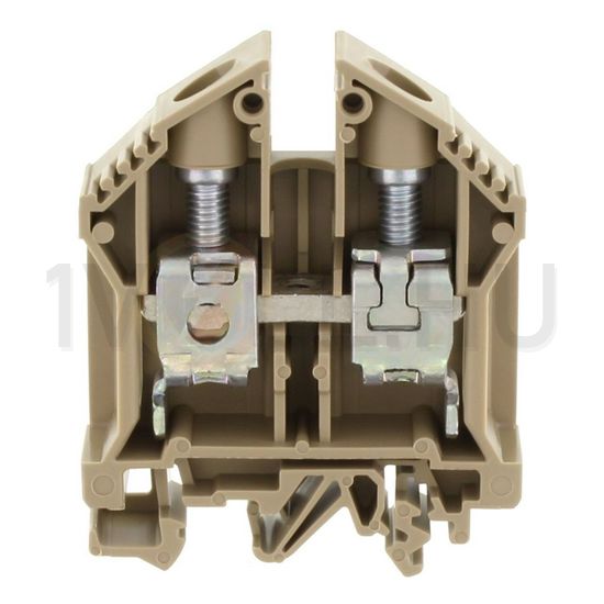 Átmenő sorkapocs TS32/35 1-szintes 125A 2,5-35mm2/érvéghüvely bézs csavaros/ RK 35 BG CONTA-CLIP - 1052.2