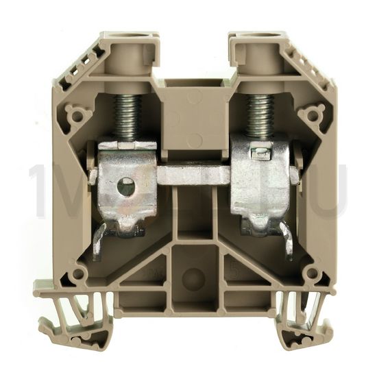 Átmenő sorkapocs TS35 1-szintes 125A 2.5-35mm2 bézs csavaros robbanásbiztos WDU 35 Weidmüller - 1020500000