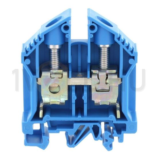 Átmenő sorkapocs TS32/35 1-szintes 125A 2,5-35mm2/érvéghüvely kék csavaros/ RK 35 BU CONTA-CLIP - 1052.5