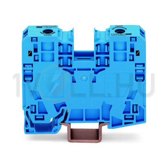 Átmenő sorkapocs TS35 1-szintes 125A 6-35mm2 kék rugószorításos rugószorításos WAGO - 285-134