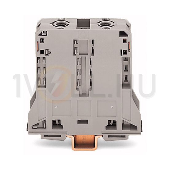 Átmenő sorkapocs TS35 1-szintes 232A 25-95mm2 szürke rugószorításos rugószorításos WAGO - 285-195