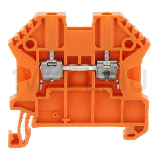 Átmenő sorkapocs TS35 1-szintes 24A 0,2-2,5mm2/érvéghüvely narancs SRK 2,5/2A OG CONTA-CLIP - 17100.3