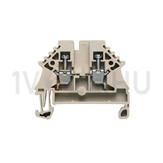 Átmenő sorkapocs TS35 1-szintes 24A 0.5-2.5mm2 bézs csavaros robbanásbiztos WDU 2.5N Weidmüller - 1023700000