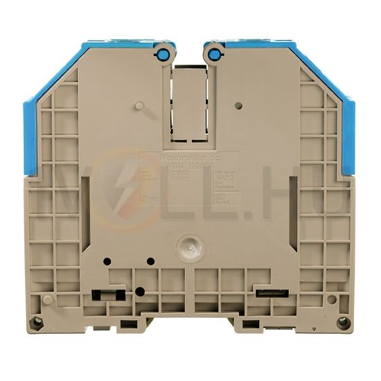Átmenő sorkapocs TS35 1-szintes 269A 35-150mm2 kék csavaros WDU 120/150 BL Weidmüller - 1024580000