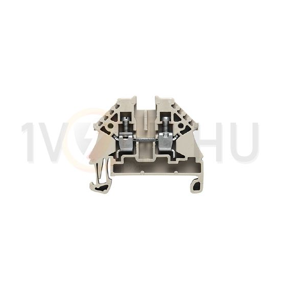 Átmenő sorkapocs TS35 1-szintes 32A 0.5-4mm2 bézs csavaros WDU 4N Weidmüller - 1042600000