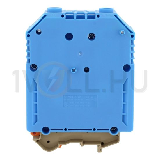 Átmenő sorkapocs TS32/35 imbuszcsavaros 1-szintes 380A 70-185mm2/érvéghüvely RK 240 BU CONTA-CLIP - 1126.5