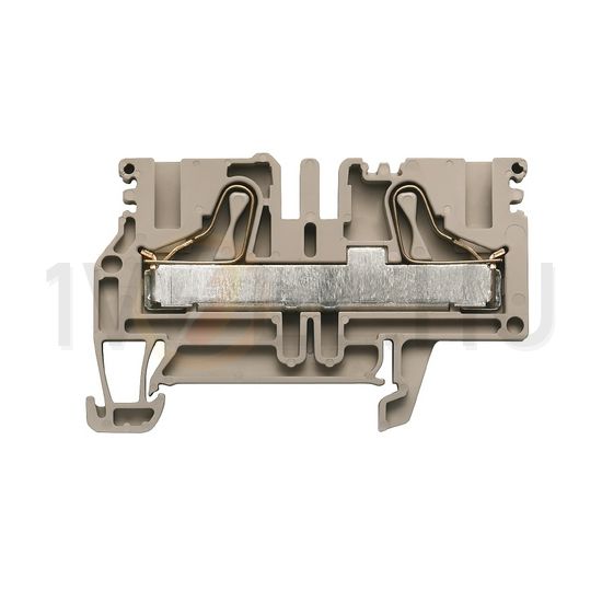 Átmenő sorkapocs TS35 1-szintes 57A 1.5-10mm2 bézs dugaszolós robbanásbiztos PDU 6/10 Weidmüller - 1896140000