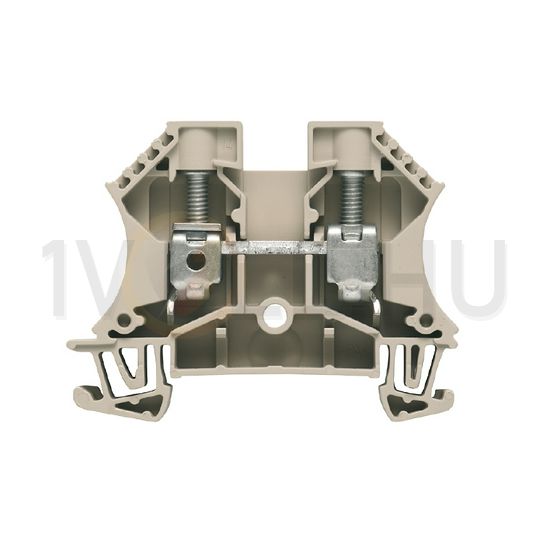 Átmenő sorkapocs TS35 1-szintes 57A 1.5-16mm2 bézs csavaros robbanásbiztos WDU 10 Weidmüller - 1020300000