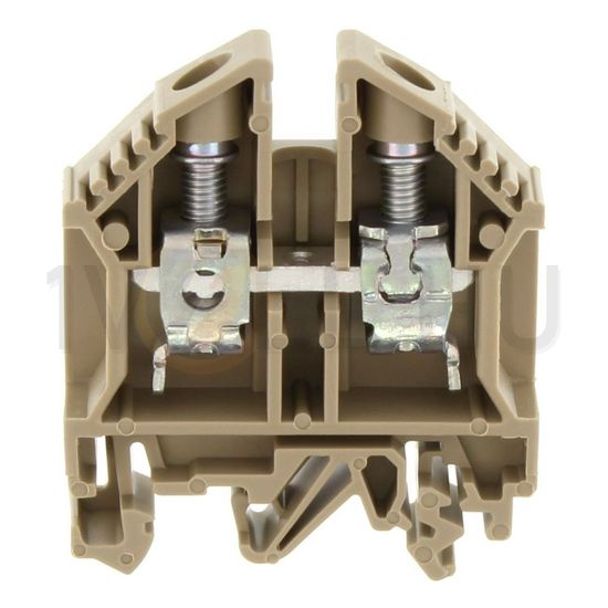 Átmenő sorkapocs TS32/35 1-szintes 76A 2,5-16mm2/érvéghüvely bézs csavaros/ RK 16 BG CONTA-CLIP - 1050.2