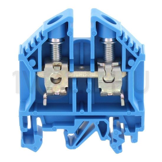 Átmenő sorkapocs TS32/35 1-szintes 76A 2,5-16mm2/érvéghüvely kék csavaros/ RK 16 BU CONTA-CLIP - 1050.5
