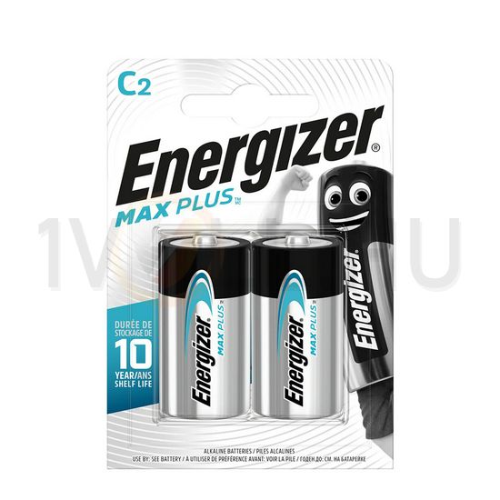 Baby elem C 1.5V alkáli-mangán LR14 Baby(C/R14) MN1400 Max Plus Energizer - E301324200