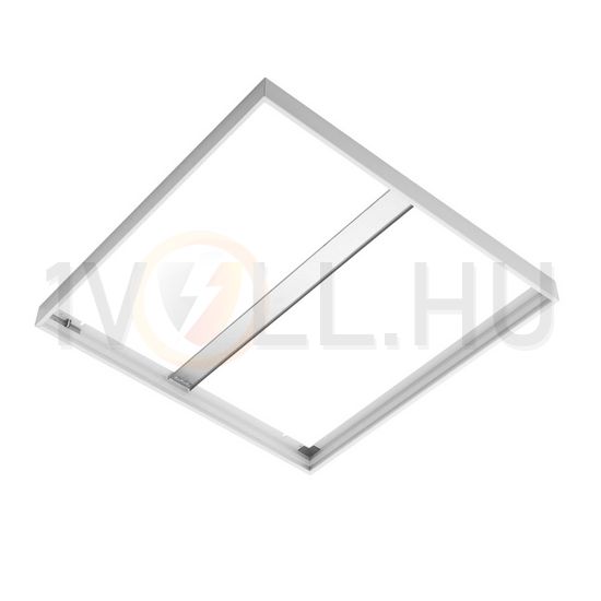 LED panel kiemelőkeret UQ LED-hez acél fehér MODUS - UQRAMC600