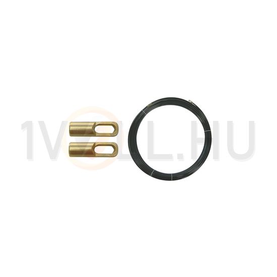 Behúzószál BAYER-perlon szalagból, 2 szemmel 4mm/ 5m lapos védőcső-hoz Haupa - 150462