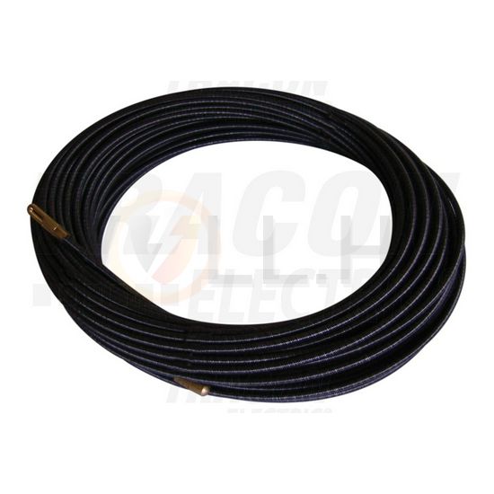 Behúzószál spirál acél 3.7mm/ 10m védőcső-hoz TRACON - TBSZS-10